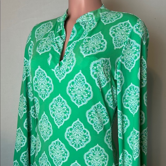 Eci New York Women’s Sheath Midi Dress Long Sleeve100%Cotton Size S - Picture 2 of 11